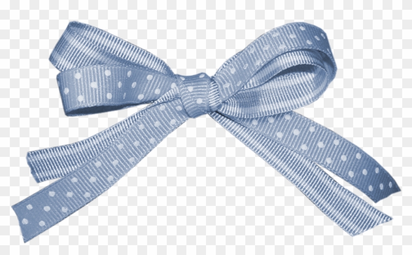 Twine Bow Png Download - Blue Bow Clipart