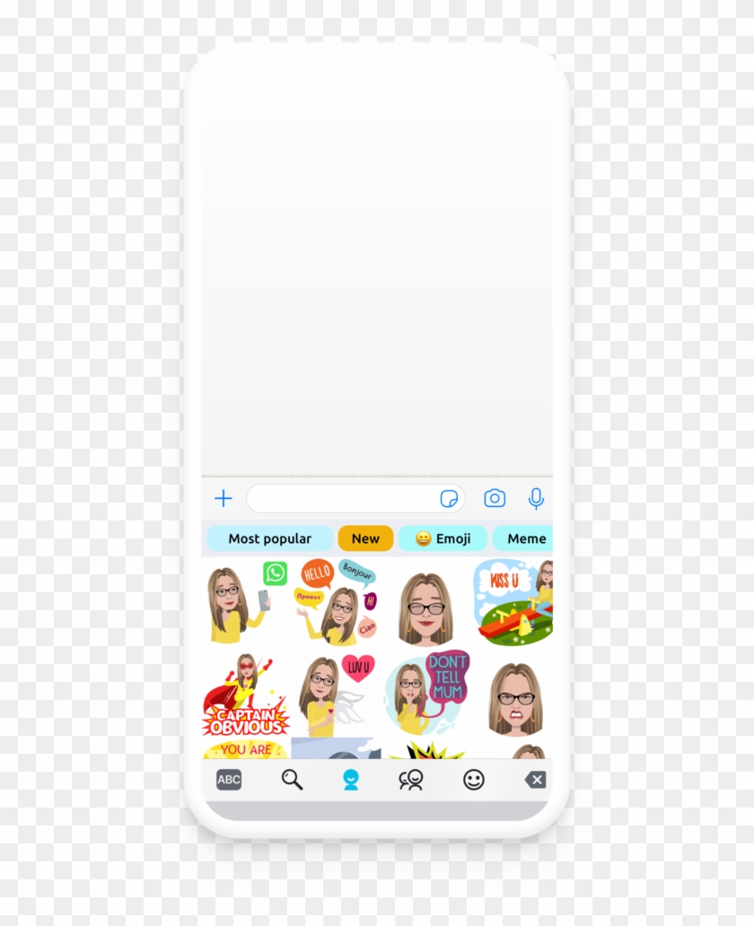 Tap To Unmute - Cartoon Clipart #2861890