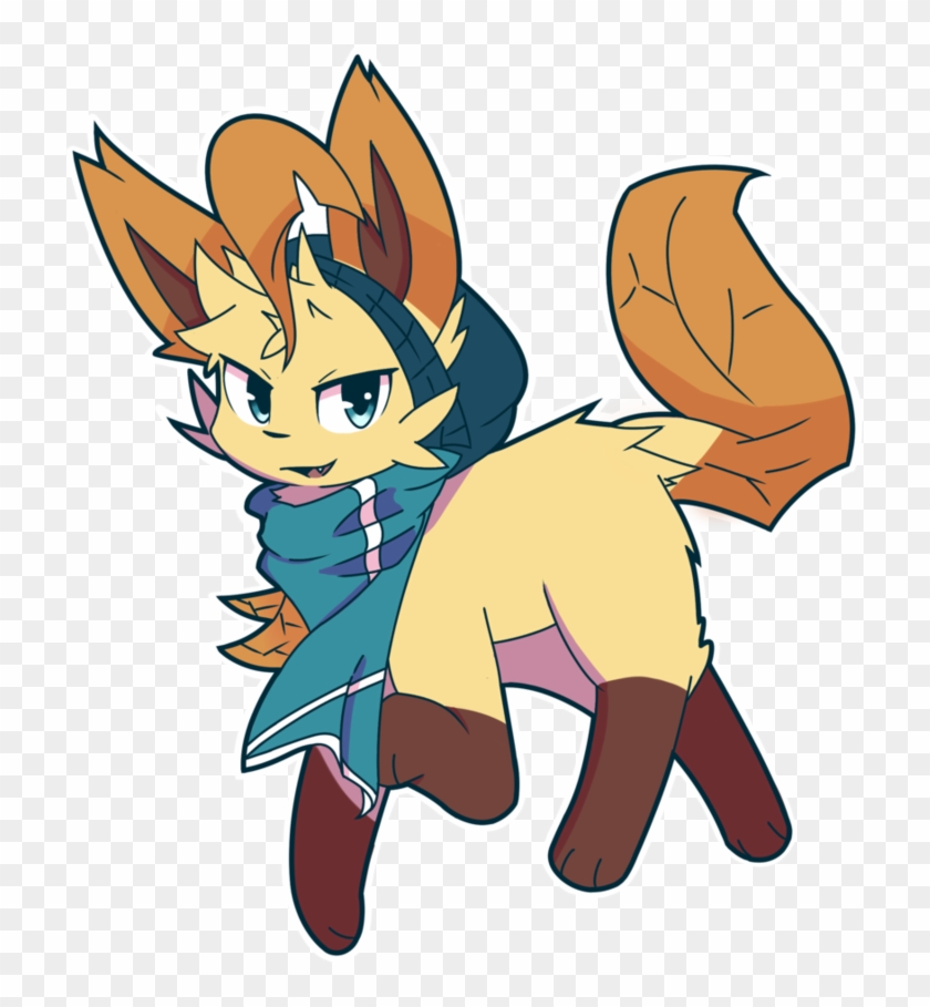 Leafeon By Voremast - Leafeon Autumn Clipart #2862406