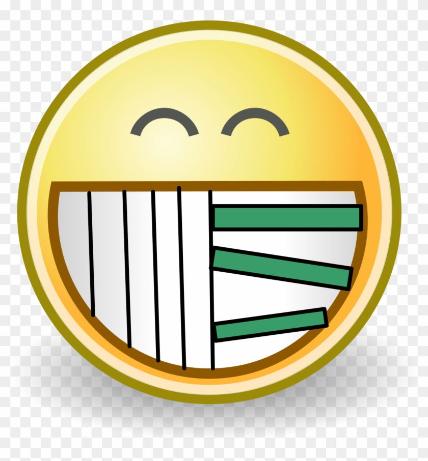This Free Icons Png Design Of Evil Smiley - Grin Face Clipart