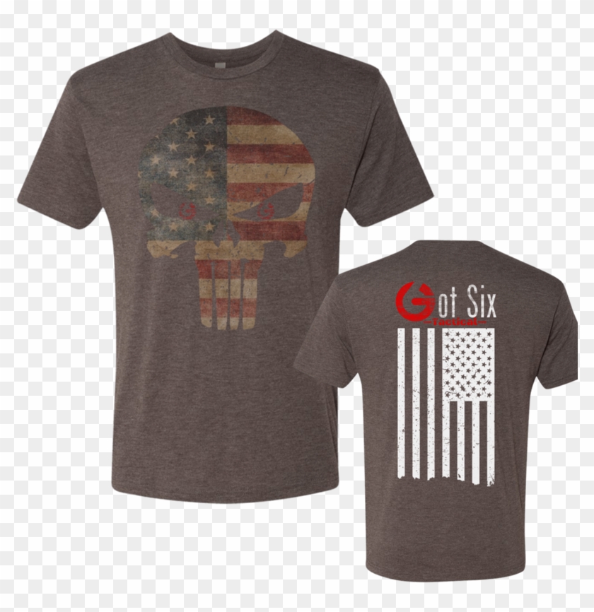 Super Soft Tri-blend Patriot Punisher - Infidel Flag Clipart #2862557