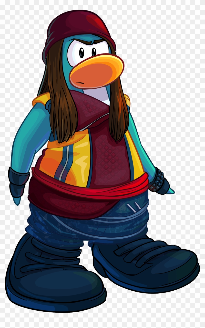 Descendants Party Jay - Club Penguin Descendants Party Clipart #2862591