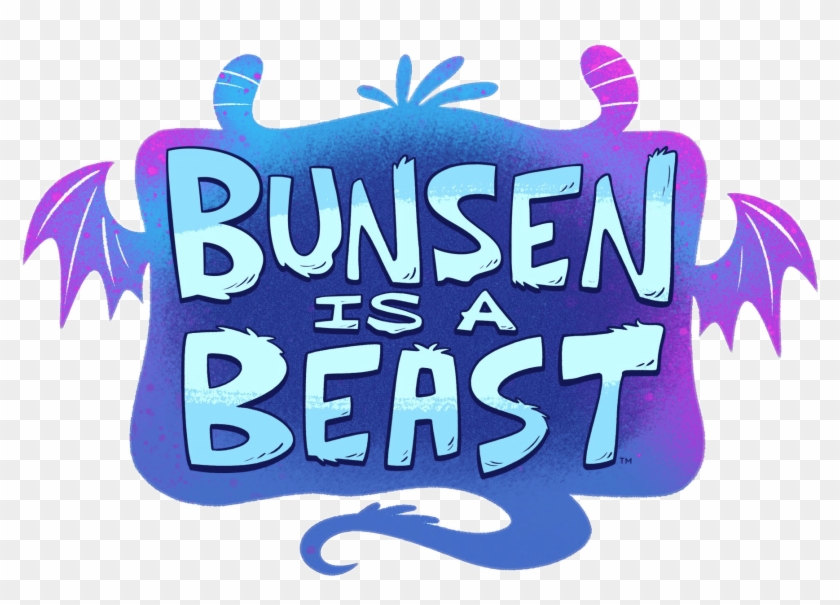 Bunsen Is A Beast Logo - Illustration Clipart