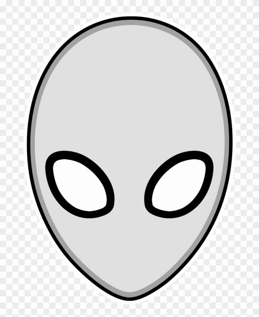 Alien Face Png - Circle Clipart #2863314