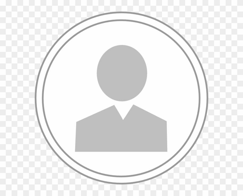 Original Png Clip Art File Profile Icon Svg Images - Home Icon White Circle Transparent Png