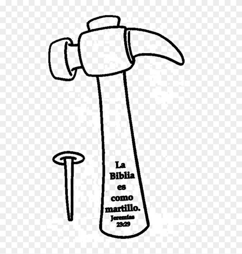 Los Niños Y La Biblia - Tool Colouring Page Clipart