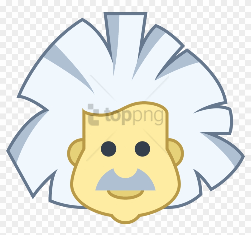 Free Png This Looks Like Einstein's Beautiful Face - Cartoon Clipart #2864065