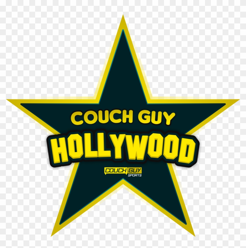 Couch Guy Hollywood Pilot Episode - Label Clipart