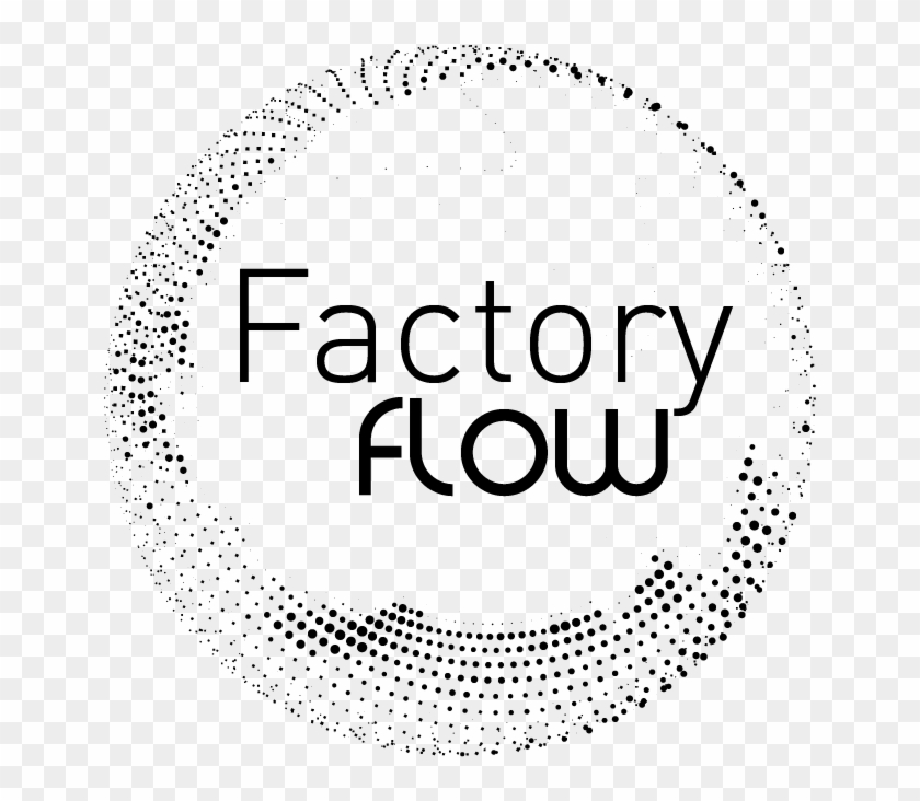 Factory Flow Logo - Circle Clipart #2864425