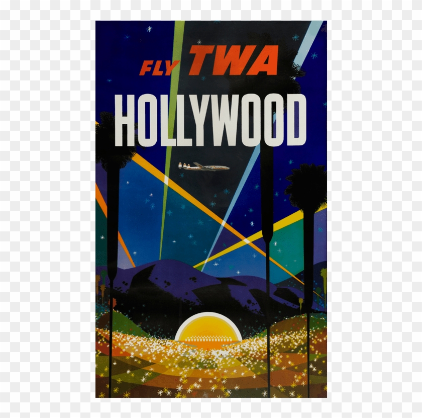 21 Aug Air Po 021 Twa Hollywood - Mid Century Modern Twa Posters Clipart #2864430
