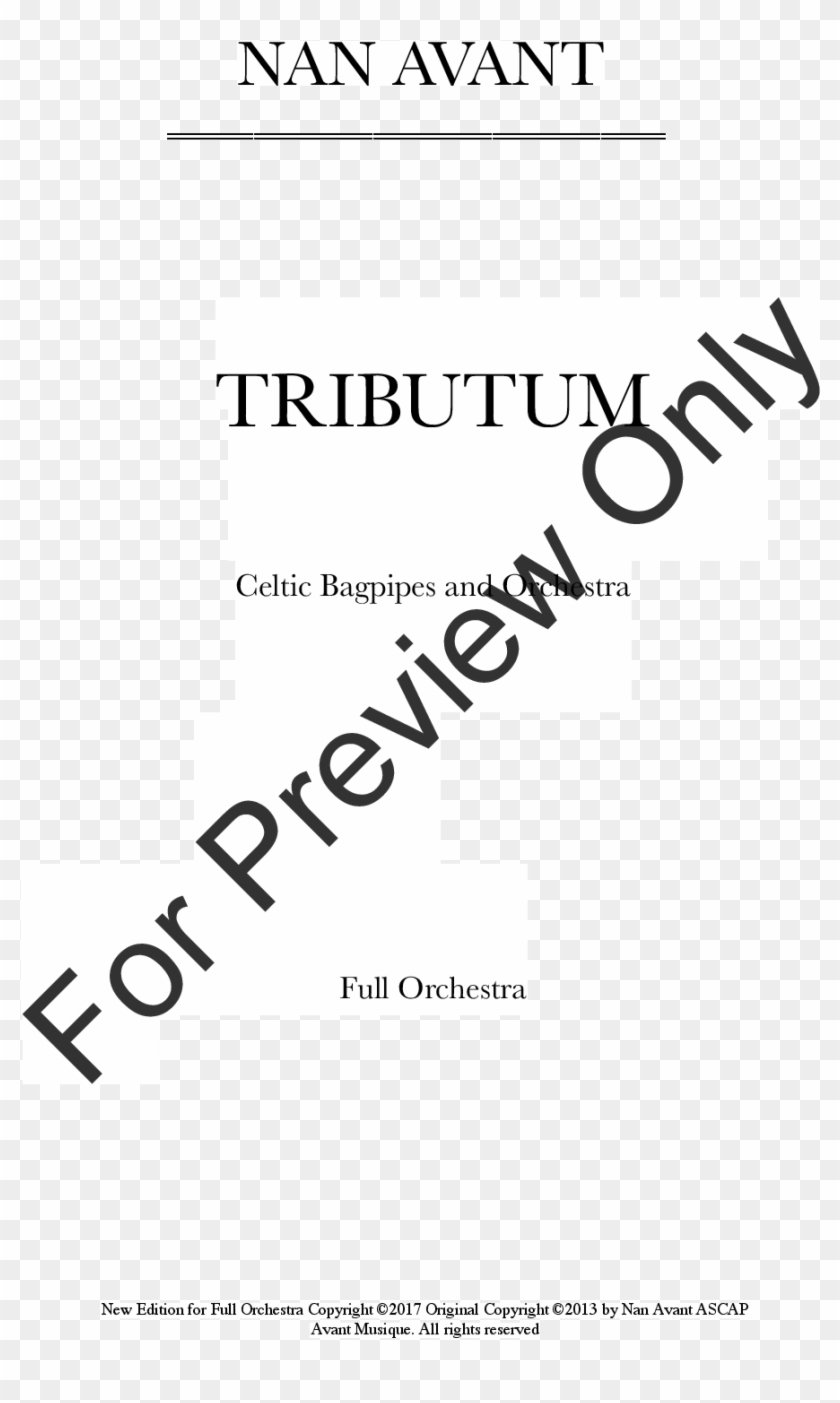 Tributum For Celtic Bagpipes And Full Orchestra Thumbnail - First Finger Rock Violin Clipart #2864470