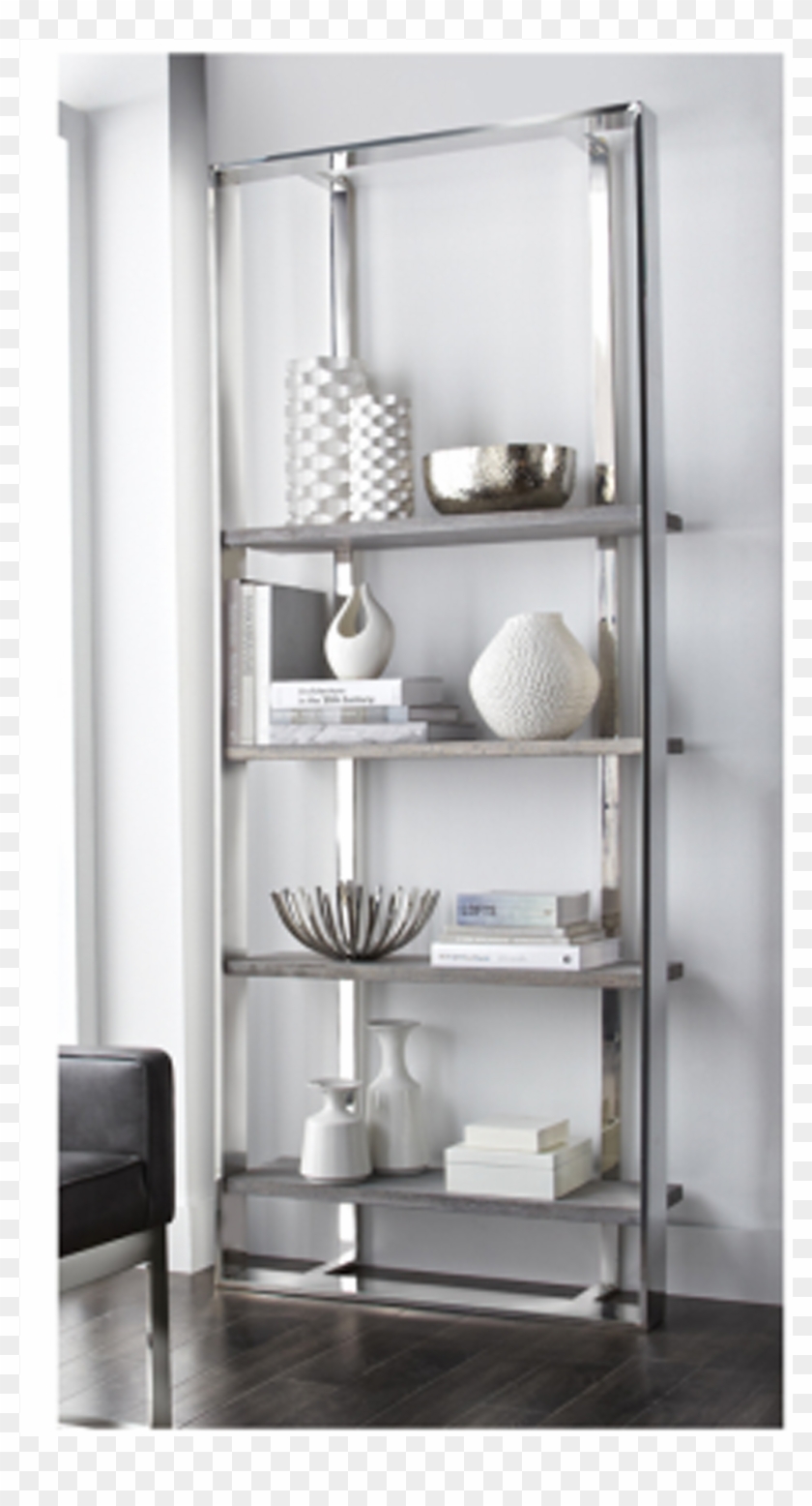 Dalton Bookshelf Grey Oak Shelf Clipart Pikpng