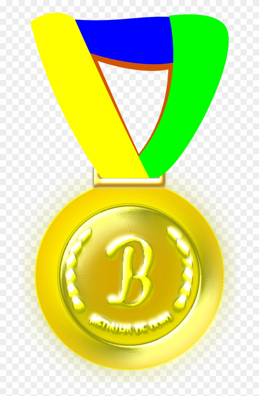 Gold Gold Medal Medals Png Image - Medal Clipart #2864737