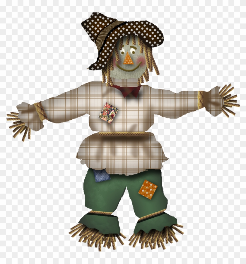 This Kit Is Not Zipped - Autumn Scarecrow Clipart Free - Png Download
