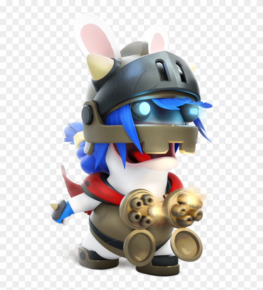 Mario Rabbids Lava Queen , Png Download - Mario Rabbids Rabbid Enemies Clipart #2865311