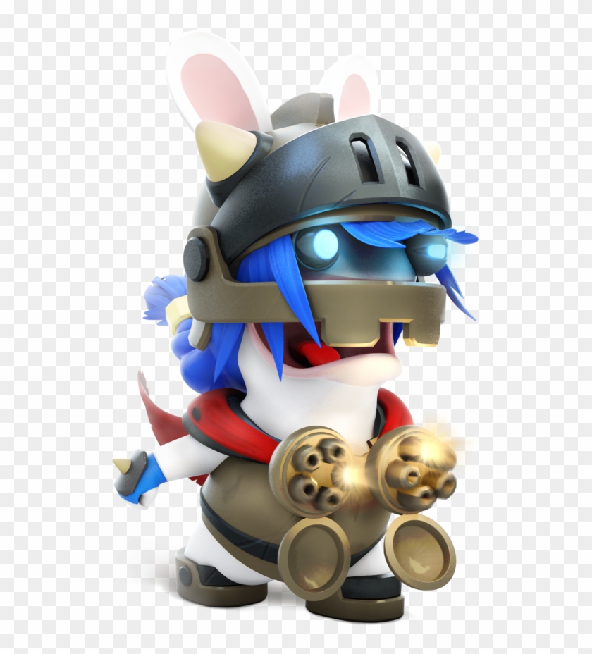 Mario Rabbids Lava Queen , Png Download - Mario Rabbids Rabbid Enemies Clipart