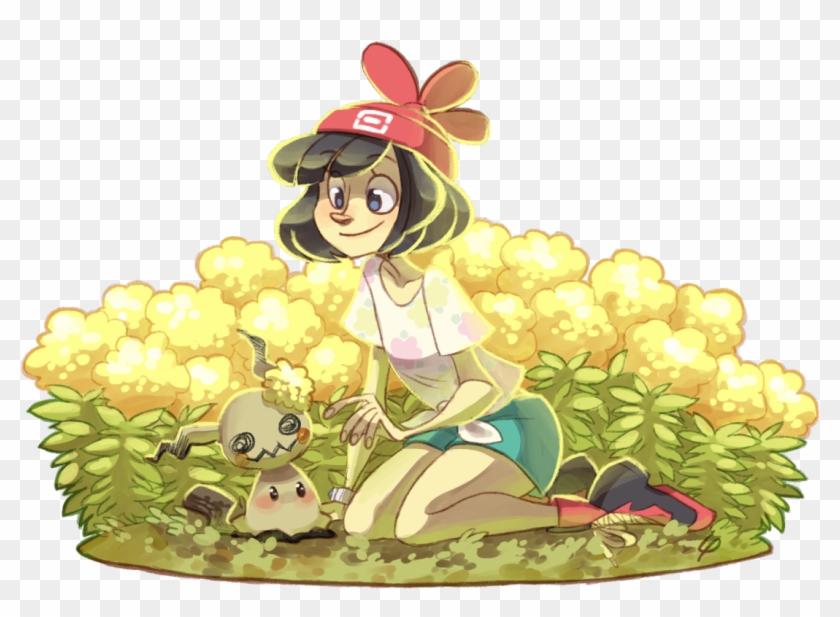 Now Mimikyu Is Feeling Really Pretty - Cartoon Clipart