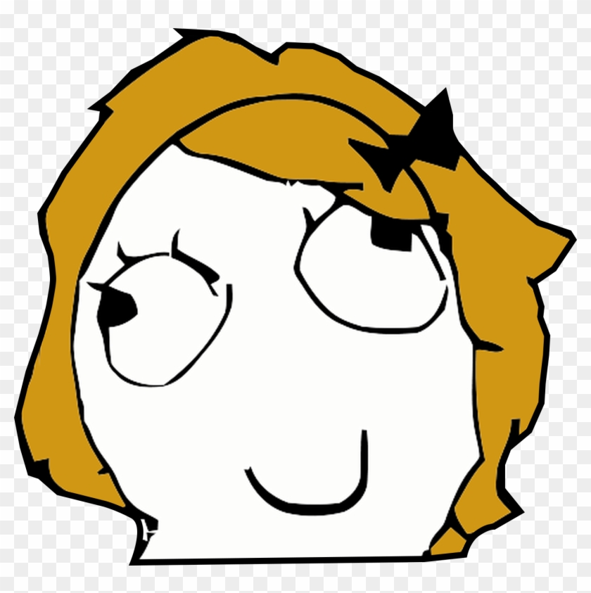 Hola A Qui Le Dejo Todo Los Memes Que Consegui Sin - Meme Faces Girl Png Clipart