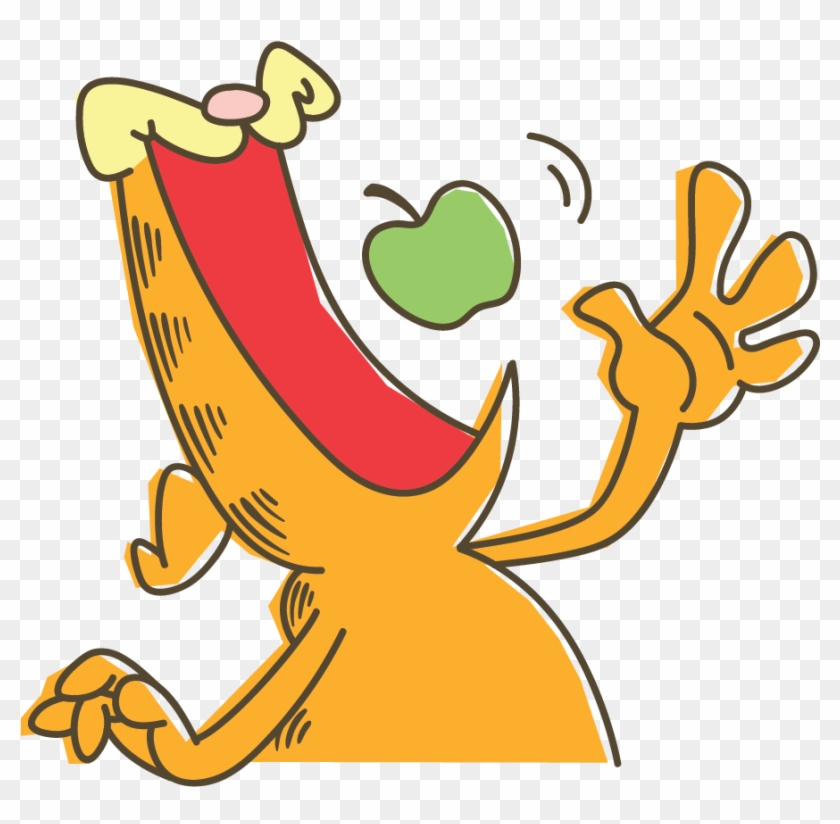 Garfield Line Messaging Sticker Clipart #2866138