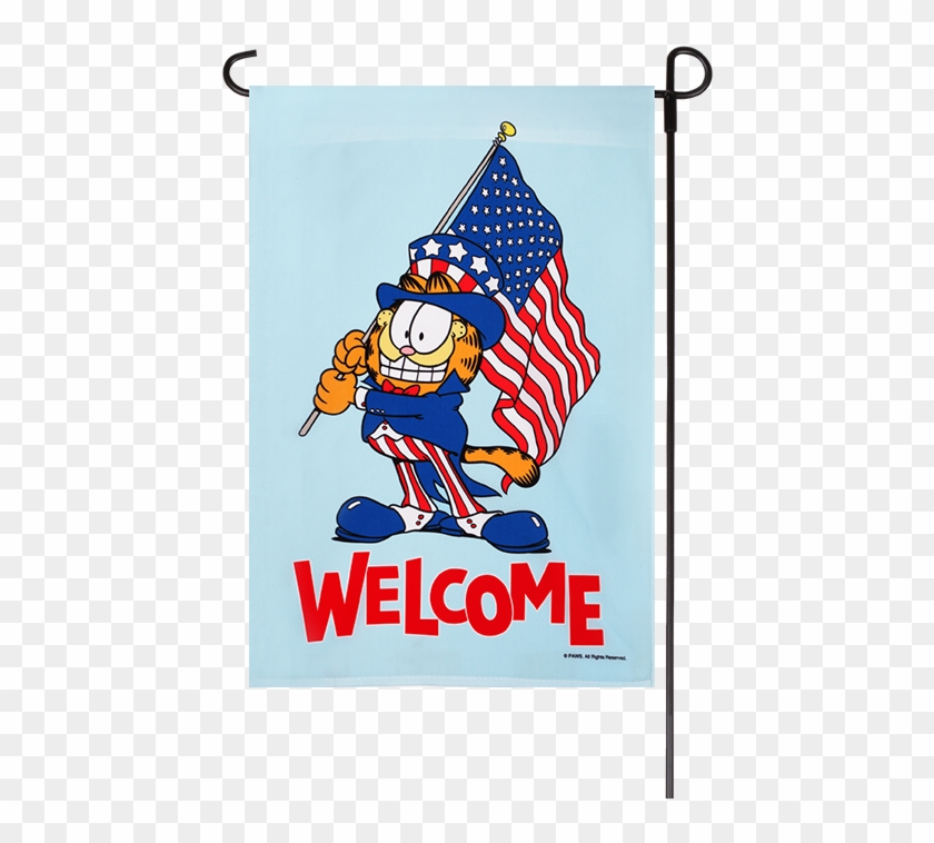 Patriotic Garfield Clipart #2866190