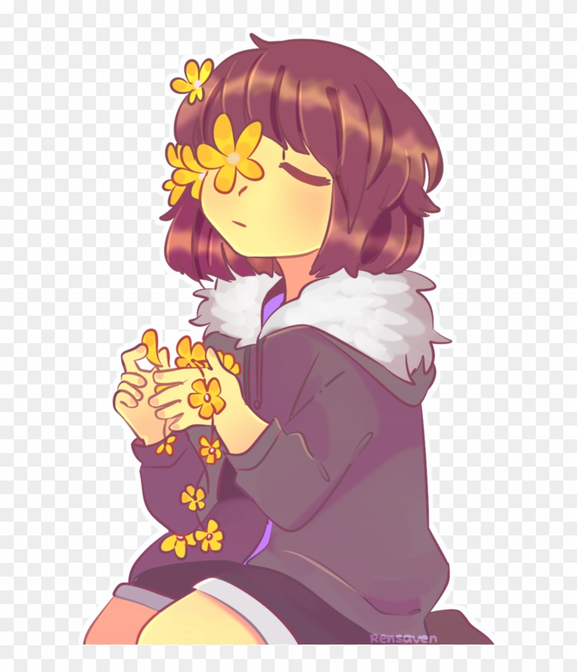 Frisk Undertale Pinterest - Flowerfell Frisk Clipart