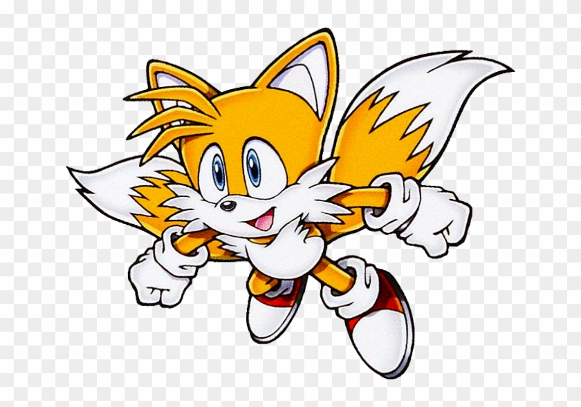 Sth 2d Tails Fly - Cartoon Clipart #2866644