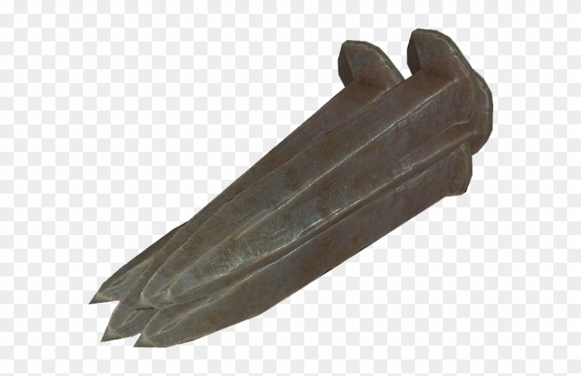 Railway Spike - Wood Clipart