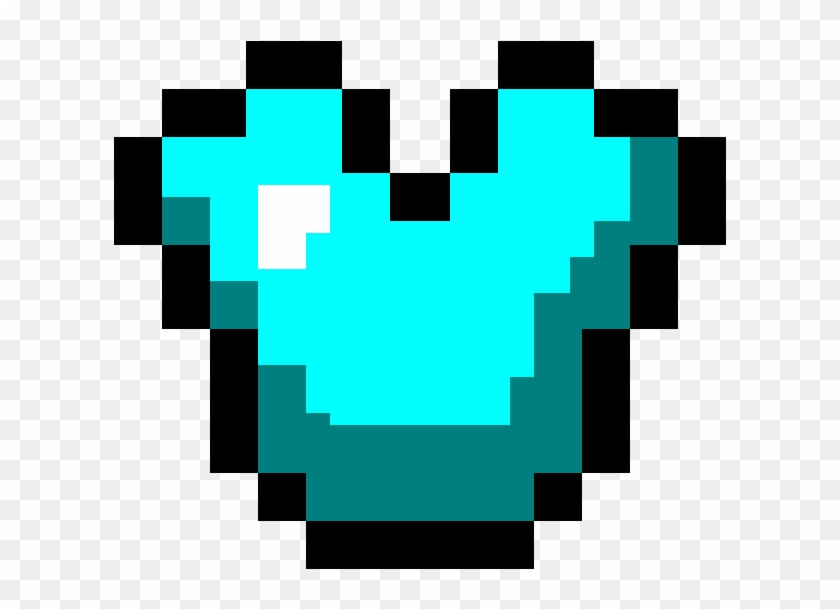 Minecraft Diamond Chestplate - Minecraft Diamond Armor Png Clipart