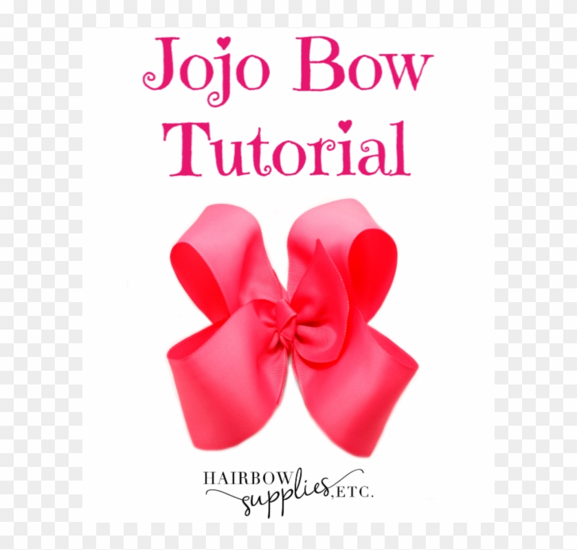 Learn How To Make A Jojo Siwa Hair Bow With This Hair - Human Action Clipart