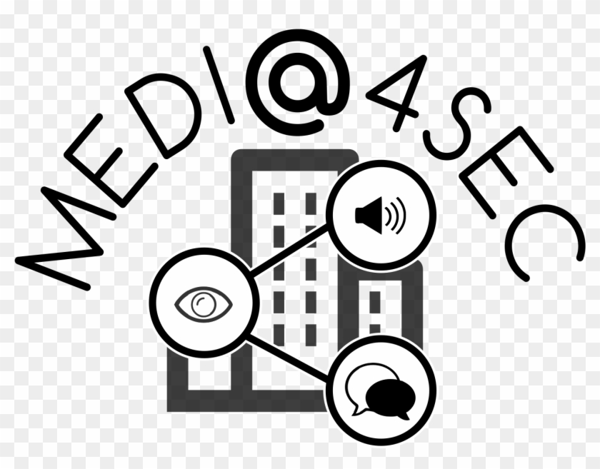 The New Frontier In Public Security - Media4sec Logo Clipart
