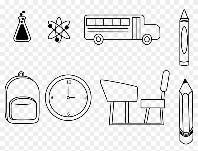 School Bus Chemistry School Bus Png Image - School Clipart #2868221