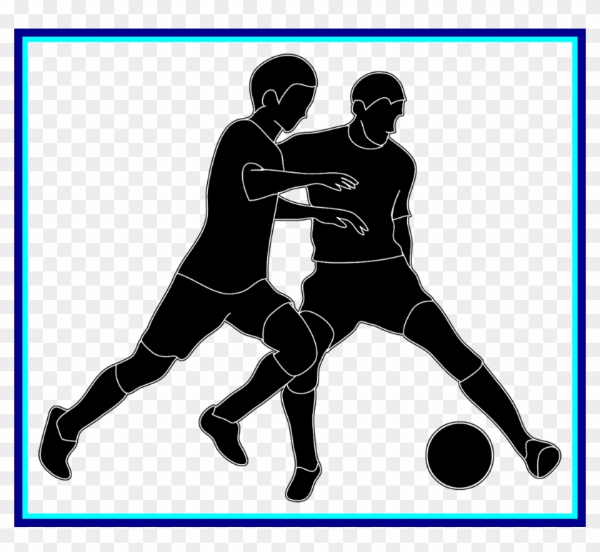 Incredible Ladny Chlopiec Pilkarz Cliparty Ilustracje - Clipart Images Of People Playing Football - Png Download #2868257