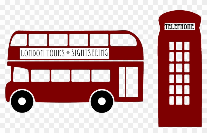 Bus Double Deck Clipart - Png Download #2868324