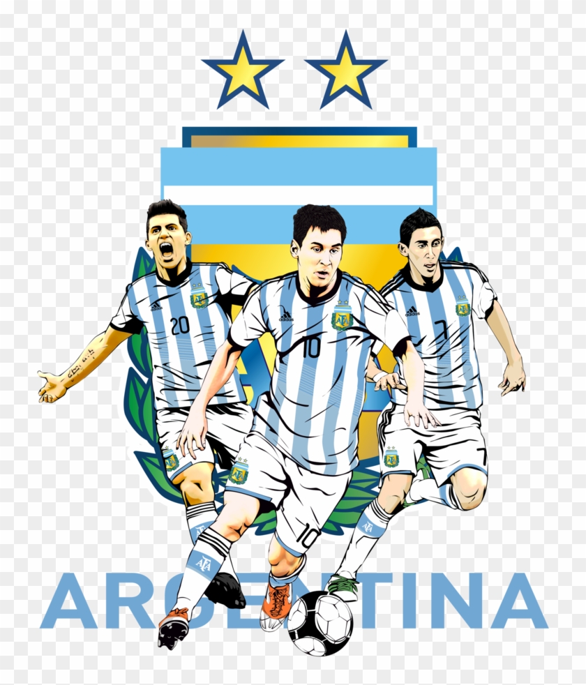 Argentina World Cup - Argentina Football Team Posters Clipart #2868325