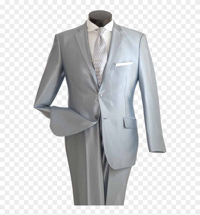 Fabric Suit Transparent Images - Mens Silver Suits Clipart #2868412