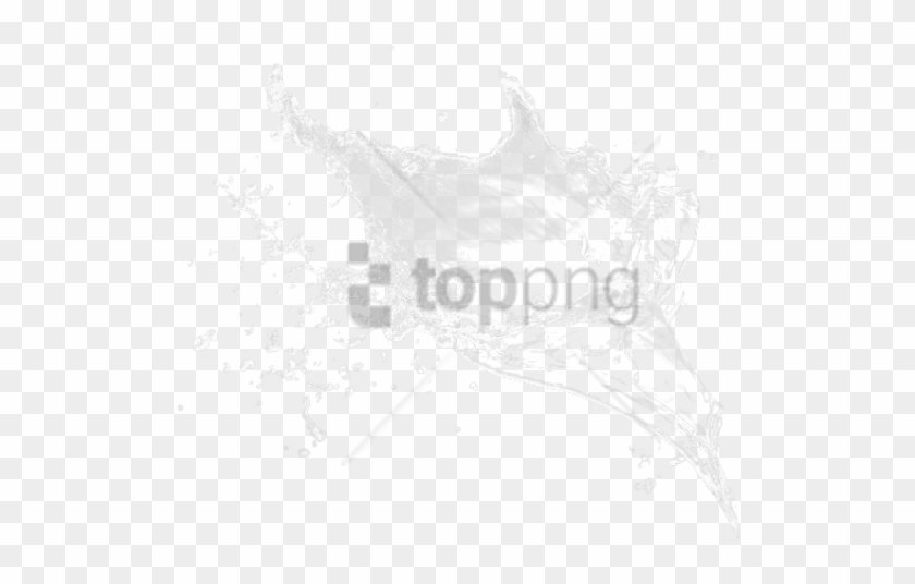 Free Png White Water Splash Png Png Image With Transparent - Sketch Clipart