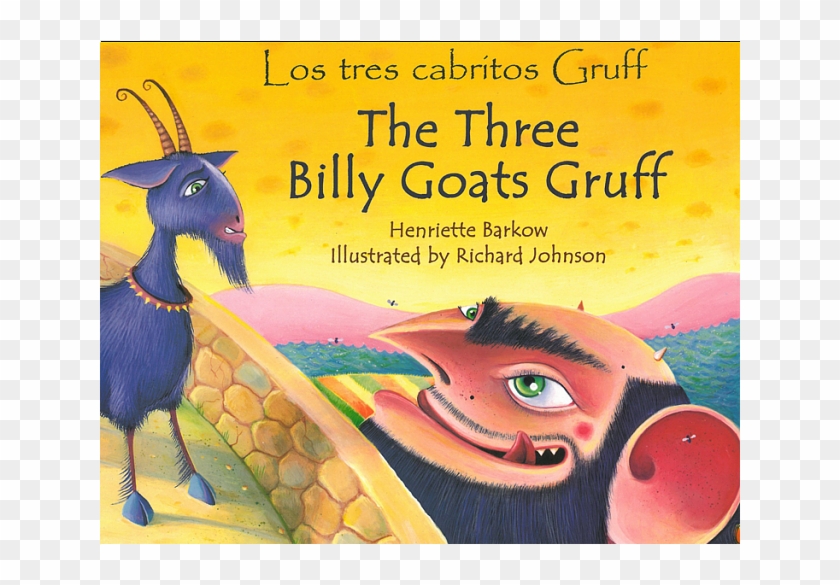 Three Billy Goats Gruff Book Clipart