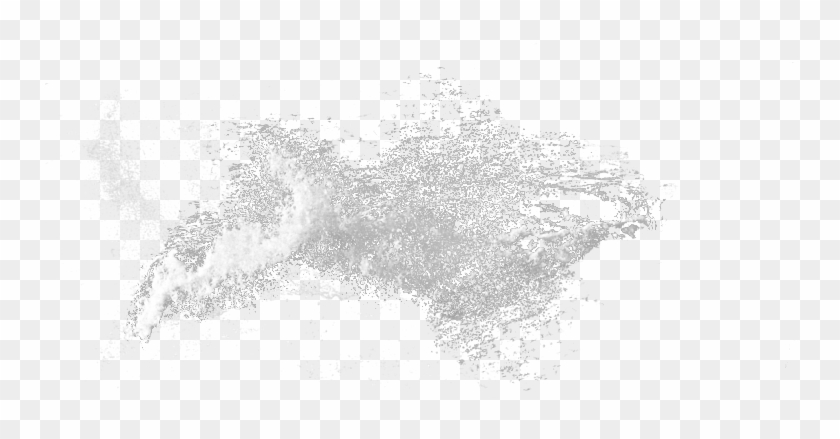 Dynamic Splash Water Drops - Sketch Clipart