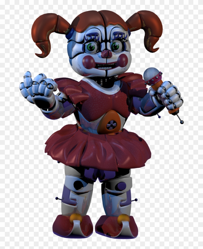 Circus Baby V5 By Fazersion-dasto6q - Fnaf Circus Baby Png Clipart #2868656