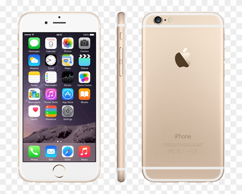 Apple Iphone 6 64gb - White And Gold Iphone 7 Plus Clipart