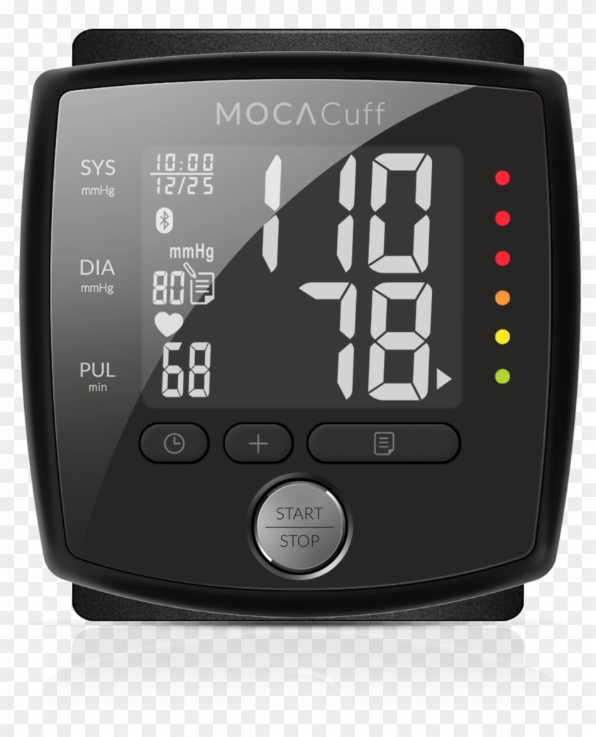 Mocacuff - Mocacuff Connected Wrist Blood Pressure Monitor Clipart #2869031