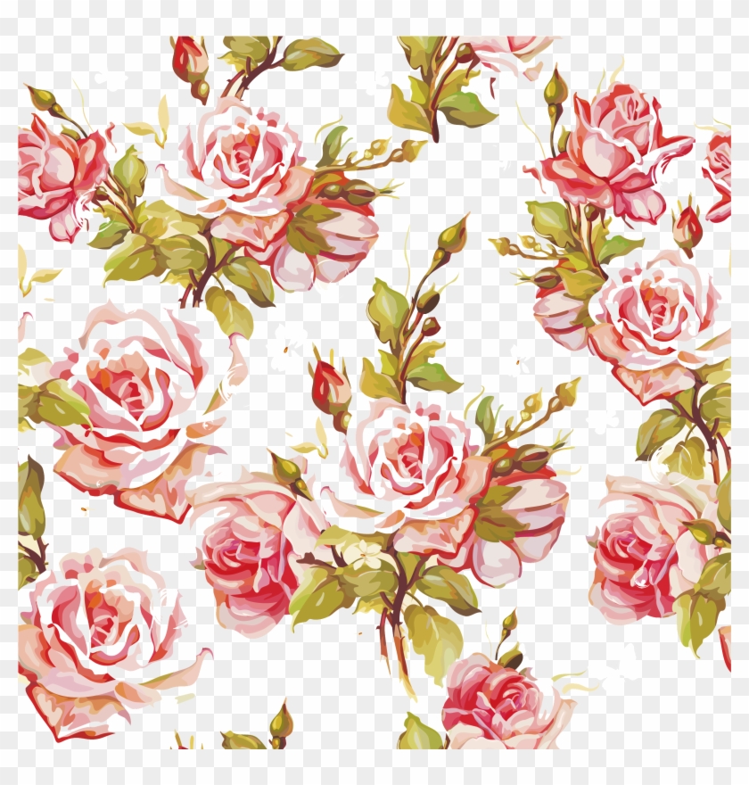 Flower Design Pattern - Divar Kagizlari Telefon Ucun Clipart #2869333
