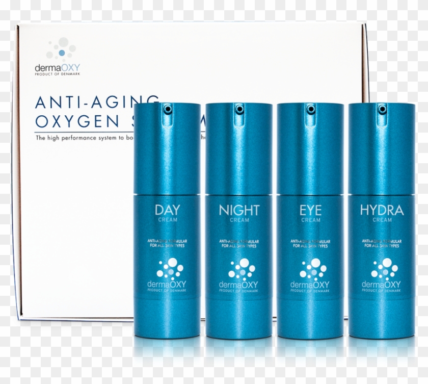 Day, Night, Eye & Hydra Cream - Dermaoxy Products Clipart