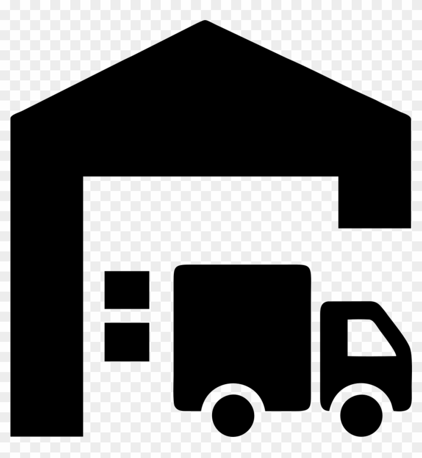 Warehouse Icon Png - Truck Icon Png Blue Clipart #2870507