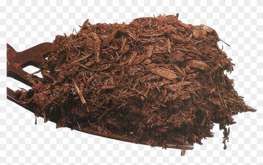 Pitchfork With Mulch , Png Download - Wood Clipart