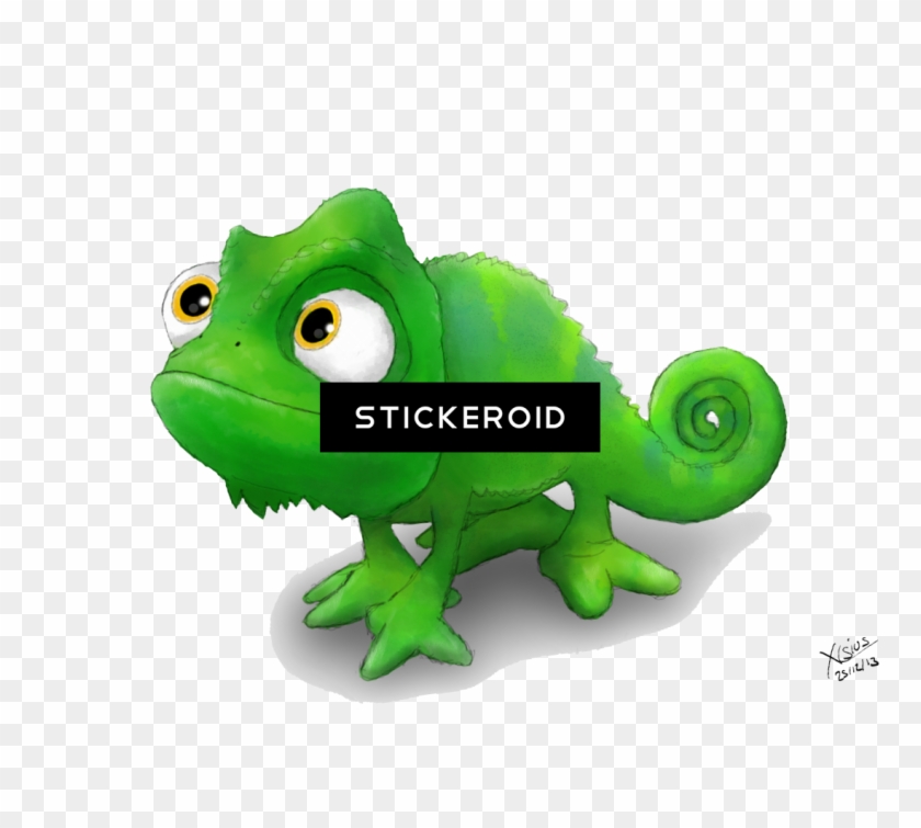 Chameleon Clipart Rapunzel Pascal - Chameleon - Png Download