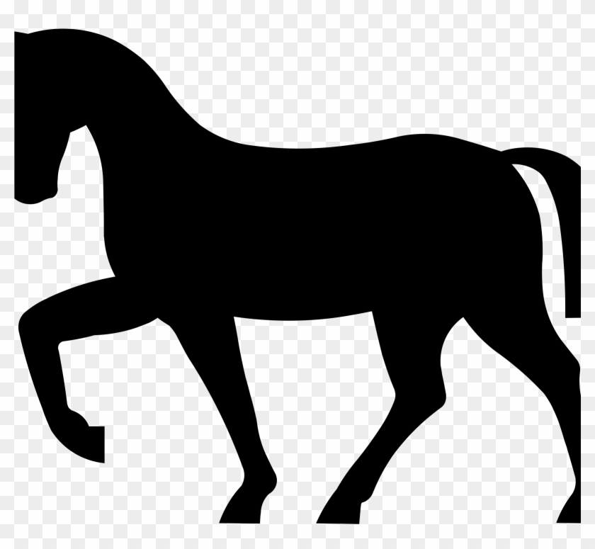This Free Icons Png Design Of Warning Horses Roadsign - Horse Silhouette Icon Clipart #2870910