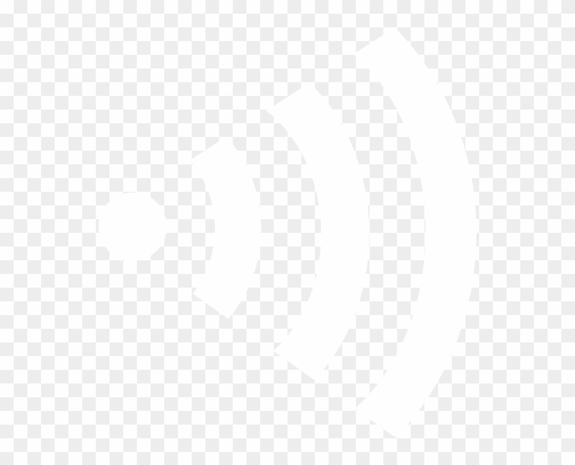 Wifi Clipart Wifi Icon - White Wifi Symbol Png Transparent Png #2871089