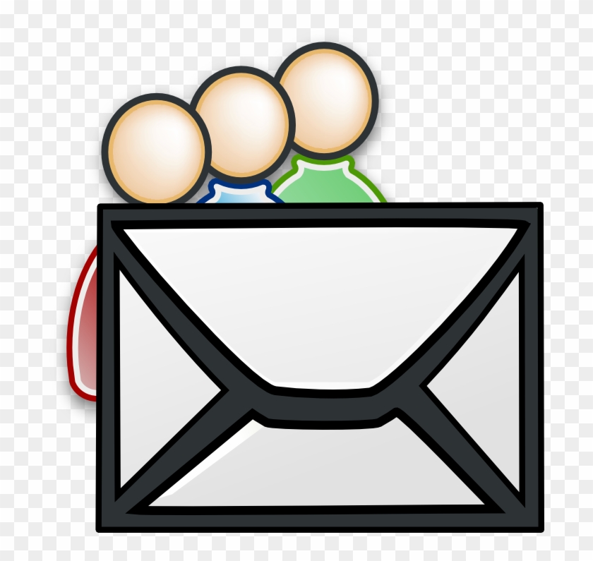 File - Email User Icon Clipart #2871090