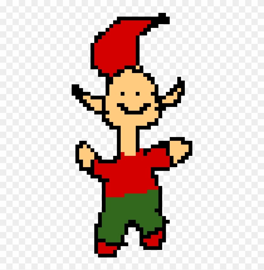 Elf On The Shelf - Cartoon Clipart #2871811